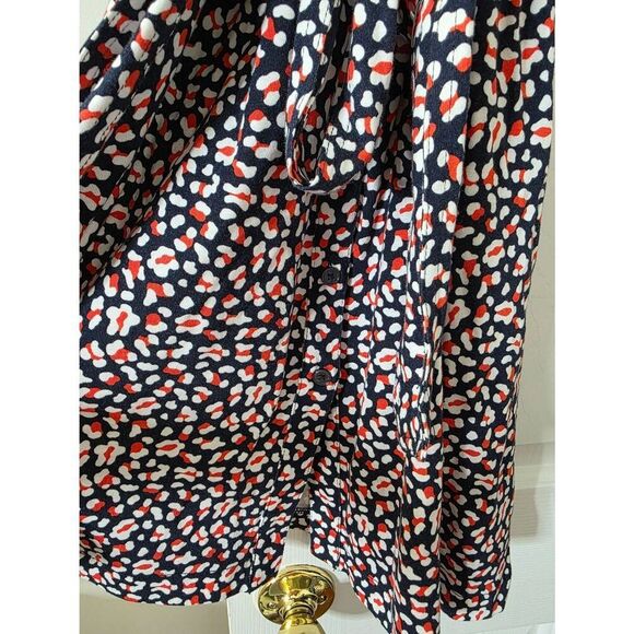 Boden Julia Animal Print Jersey Shirt Dress 4P - Picture 8 of 10